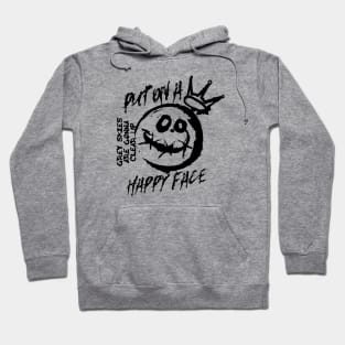 Urban Expressionist Smiley - Put On A Happy Face Hoodie